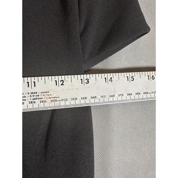 Betsey Johnson Dress Womens 2 Pearl Embellished Sheath Short Sleeve Elegant - Picture 6 of 6